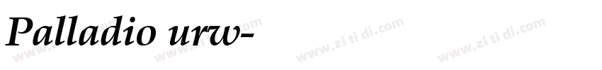 Palladio urw字体转换 Palladio urw字体转换